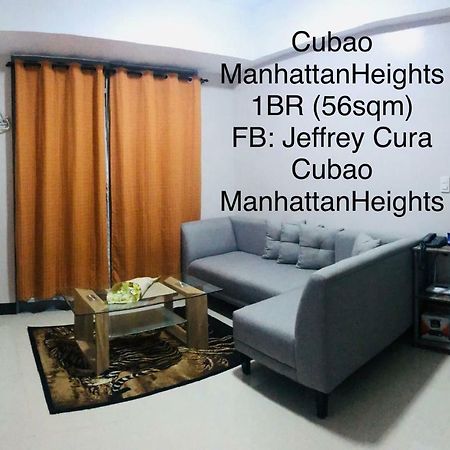 Cubao Manhattanheights Unit 7Ef Tower B, 1Br Manila Bagian luar foto